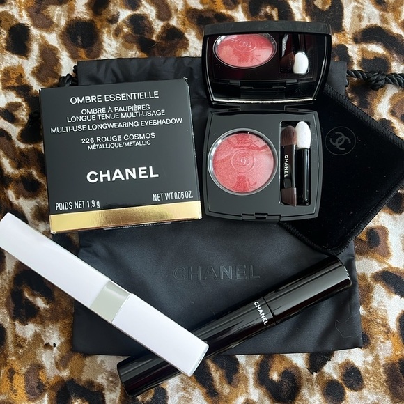Brand New CHANEL Longwearing Eyeshadow Rouge Cosmos Lash Primer Black Mascara - Picture 2 of 15